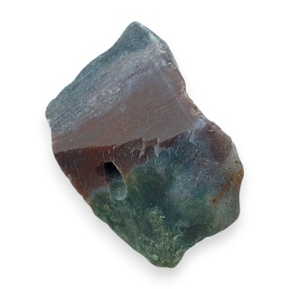 Agat indyjski bryłka z dziurką 31x24 mm nr 114