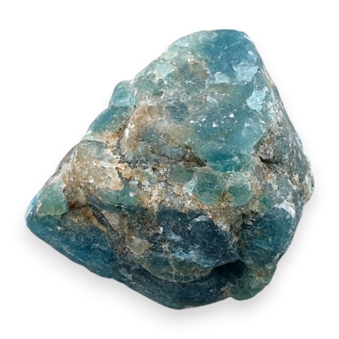 Apatyt bryłka z dziurką 26x22 mm nr 142