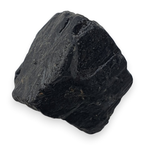 Czarny turmalin bryłka z dziurką 14x12 mm nr 358