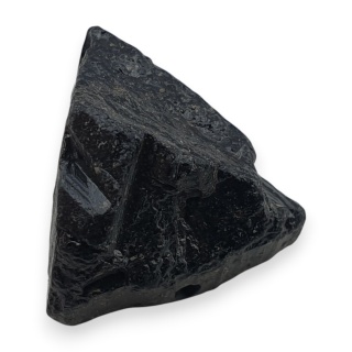 Czarny turmalin bryłka z dziurką 15x14 mm nr 351