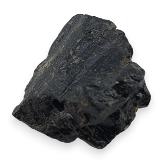 Czarny turmalin bryłka z dziurką 15x15 mm nr 312