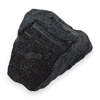 Czarny turmalin bryłka z dziurką 16x12 mm nr 333