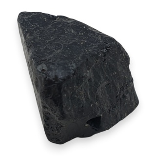 Czarny turmalin bryłka z dziurką 16x12 mm nr 333