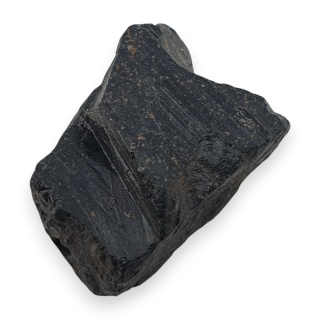 Czarny turmalin bryłka z dziurką 16x12 mm nr 340