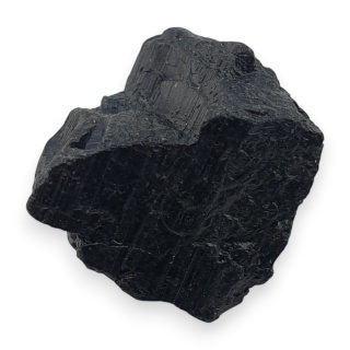 Czarny turmalin bryłka z dziurką 16x12 mm nr 350