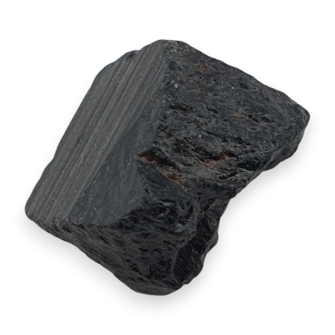 Czarny turmalin bryłka z dziurką 16x12 mm nr 366