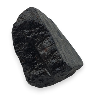 Czarny turmalin bryłka z dziurką 16x12 mm nr 366