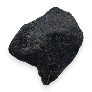Czarny turmalin bryłka z dziurką 16x13 mm nr 284