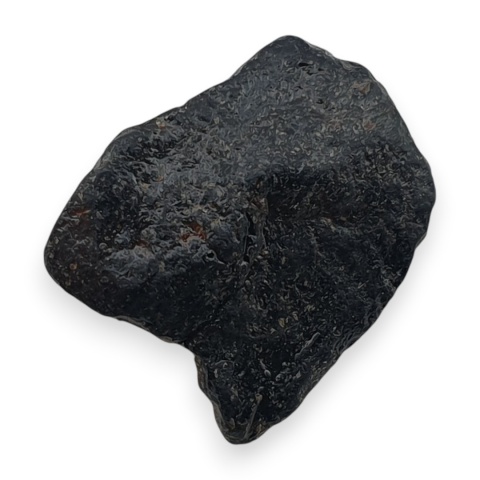 Czarny turmalin bryłka z dziurką 16x13 mm nr 284