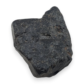 Czarny turmalin bryłka z dziurką 16x13 mm nr 284