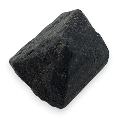 Czarny turmalin bryłka z dziurką 16x13 mm nr 309