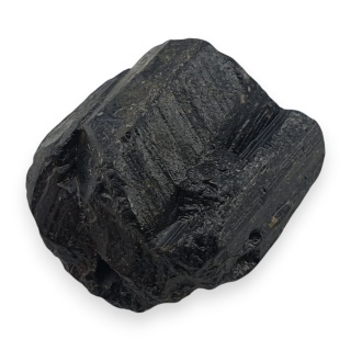 Czarny turmalin bryłka z dziurką 16x13 mm nr 355