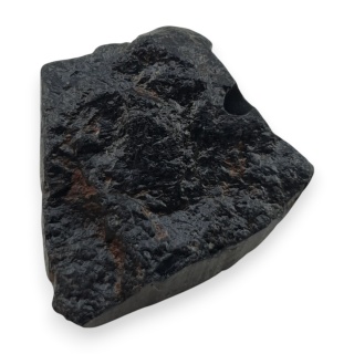 Czarny turmalin bryłka z dziurką 16x13 mm nr 362