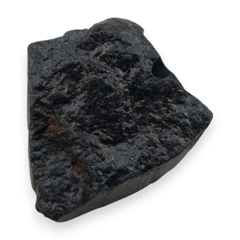 Czarny turmalin bryłka z dziurką 16x13 mm nr 362