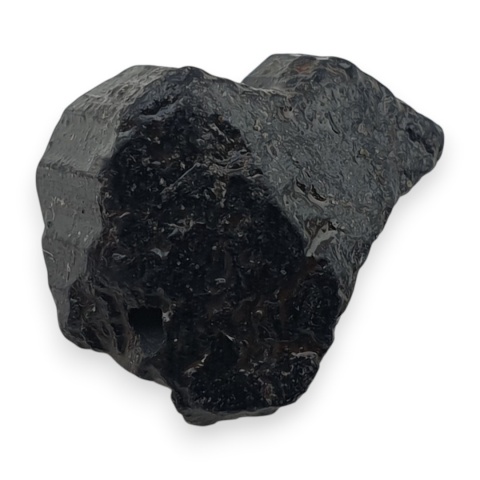Czarny turmalin bryłka z dziurką 16x14 mm nr 303