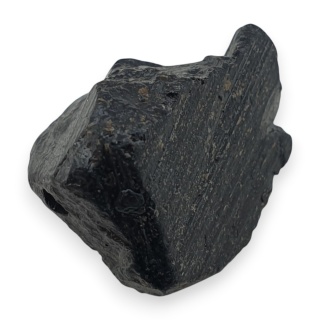 Czarny turmalin bryłka z dziurką 16x14 mm nr 326