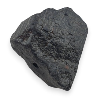 Czarny turmalin bryłka z dziurką 16x14 mm nr 331
