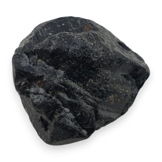 Czarny turmalin bryłka z dziurką 16x14 mm nr 339