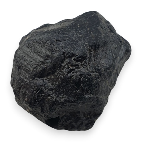 Czarny turmalin bryłka z dziurką 16x14 mm nr 352