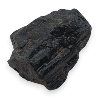 Czarny turmalin bryłka z dziurką 16x14 mm nr 356