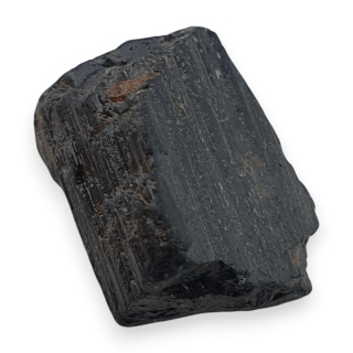 Czarny turmalin bryłka z dziurką 16x14 mm nr 356