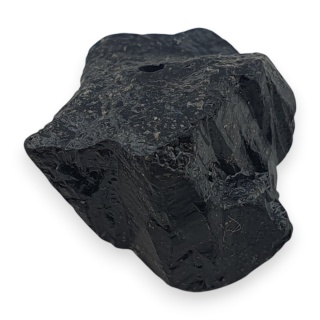 Czarny turmalin bryłka z dziurką 16x16 mm nr 293