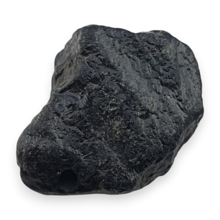Czarny turmalin bryłka z dziurką 17x13 mm nr 286