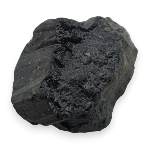 Black tourmaline nugget with a hole 17x14 mm no 337