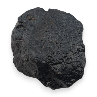 Czarny turmalin bryłka z dziurką 17x14 mm nr 337