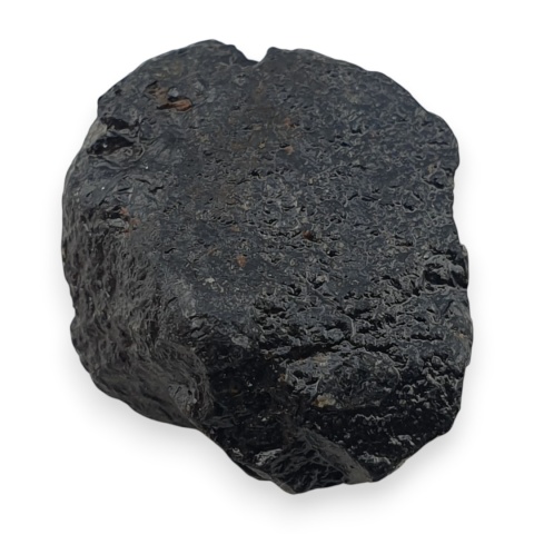 Black tourmaline nugget with a hole 17x14 mm no 337