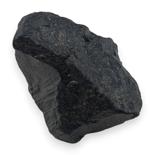 Czarny turmalin bryłka z dziurką 18x12 mm nr 332