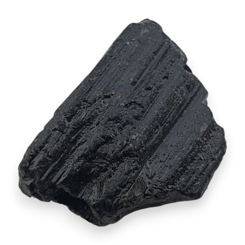 Black tourmaline nugget with a hole 18x13 mm no 290