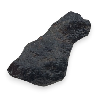 Czarny turmalin bryłka z dziurką 18x13 mm nr 338