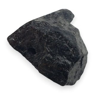 Czarny turmalin bryłka z dziurką 18x14 mm nr 300