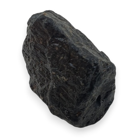 Black tourmaline nugget with a hole 18x14 mm no 321