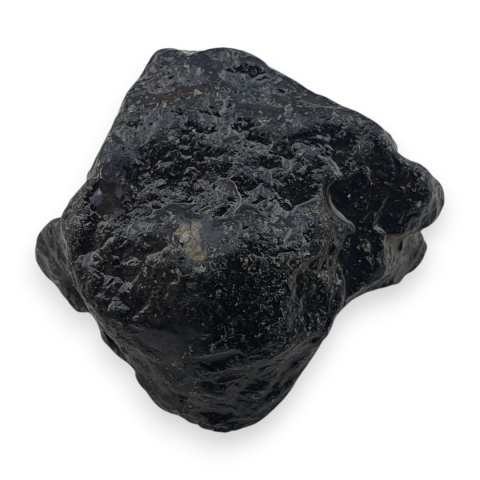 Czarny turmalin bryłka z dziurką 18x14 mm nr 327