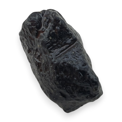 Czarny turmalin bryłka z dziurką 18x14 mm nr 327