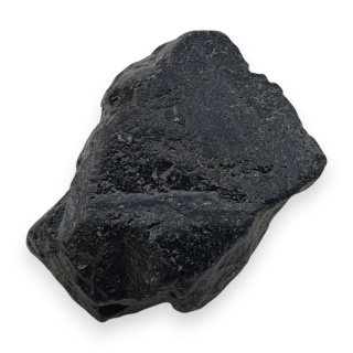 Czarny turmalin bryłka z dziurką 18x14 mm nr 343