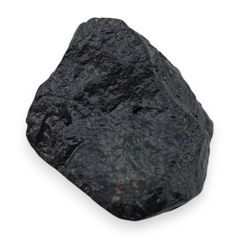 Czarny turmalin bryłka z dziurką 18x14 mm nr 346
