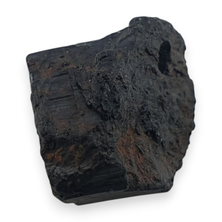 Czarny turmalin bryłka z dziurką 18x15 mm nr 298