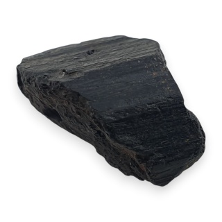 Czarny turmalin bryłka z dziurką 18x15 mm nr 298