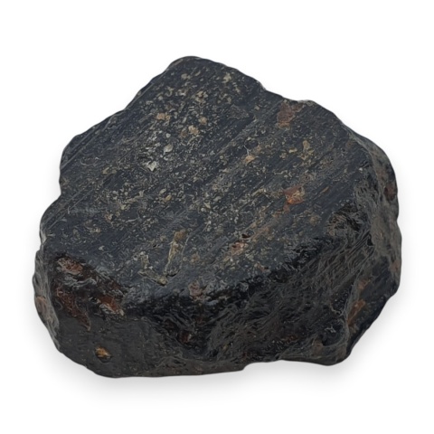 Czarny turmalin bryłka z dziurką 18x15 mm nr 314