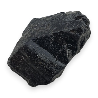 Czarny turmalin bryłka z dziurką 18x15 mm nr 353