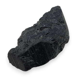 Czarny turmalin bryłka z dziurką 20x11 mm nr 319