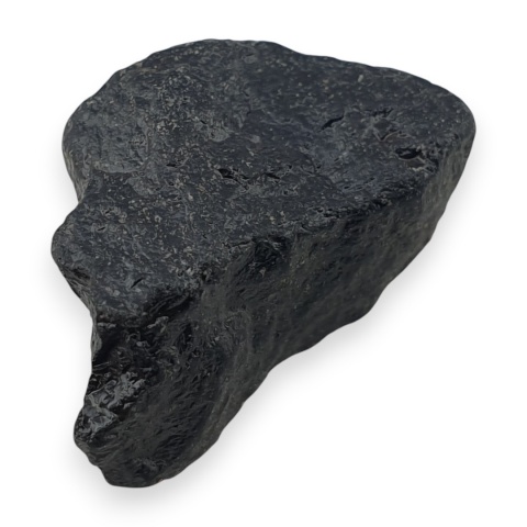 Czarny turmalin bryłka z dziurką 20x13 mm nr 330