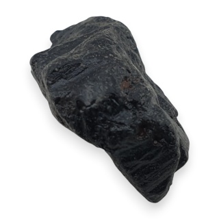 Czarny turmalin bryłka z dziurką 20x13 mm nr 330