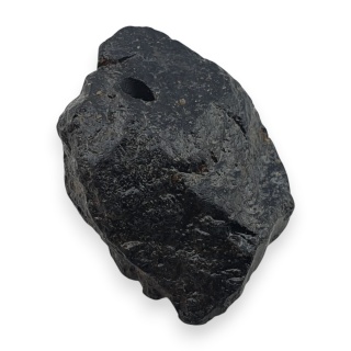 Czarny turmalin bryłka z dziurką 20x14 mm nr 311