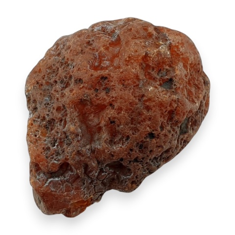 Carnelian nugget with a hole 28x24 mm no 64