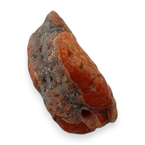 Carnelian nugget with a hole 34x22 mm no 76