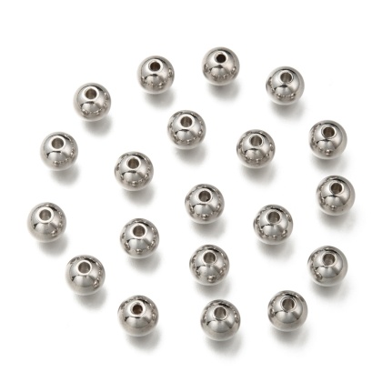 Spacer ball surgical steel 316L 6x58x7 mm 10 pcs